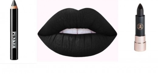 How to wear black lipstick