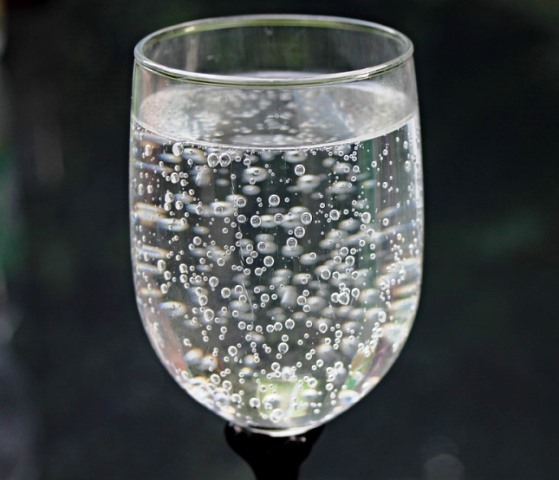 sparkling water